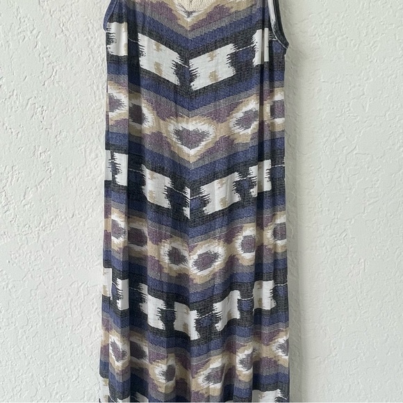 L Lucky Brand Maxi Dress M Crochet Boho Sleeveless Indie Western Beach Festival - Picture 8 of 15
